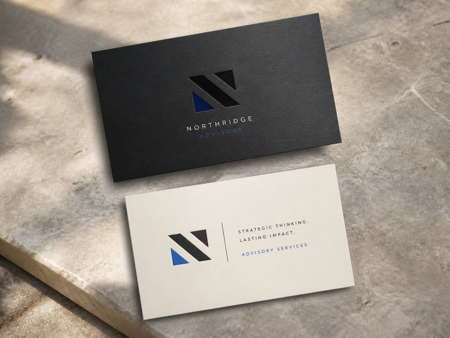 Premium business card mockup